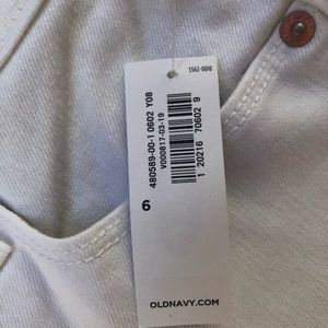 White High Rise Pop Icon Skinny Jeans